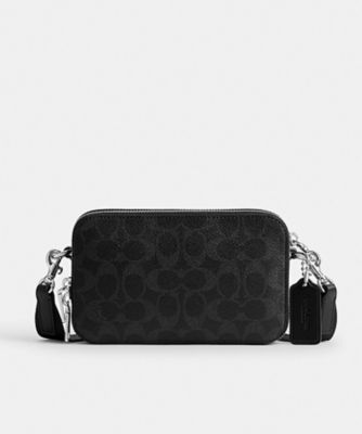 クリントン クロスボディ バッグ・シグネチャー キャンバス | COACH